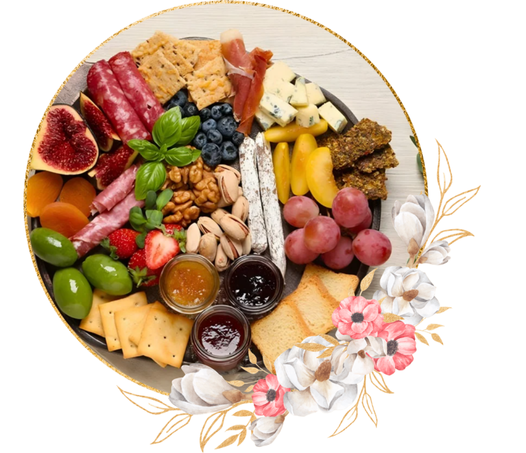 la base perfecta para cualquier ocasión. selección balanceada de quesos, carnes frías, frutas y acompañamientos. ideal para reuniones pequeñas o un detalle especial.